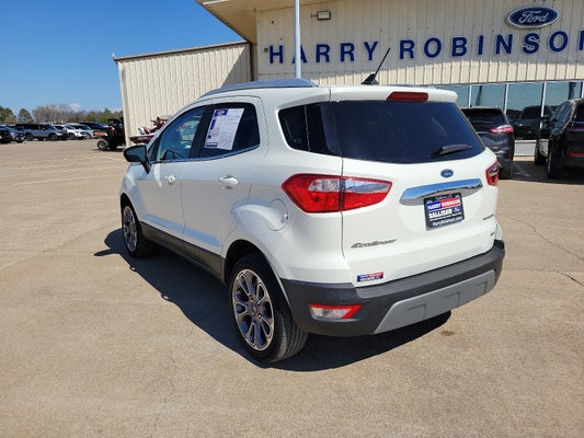 2020 Ford EcoSport Titanium in Fort Smith, AR - Harry Robinson Automotive Family