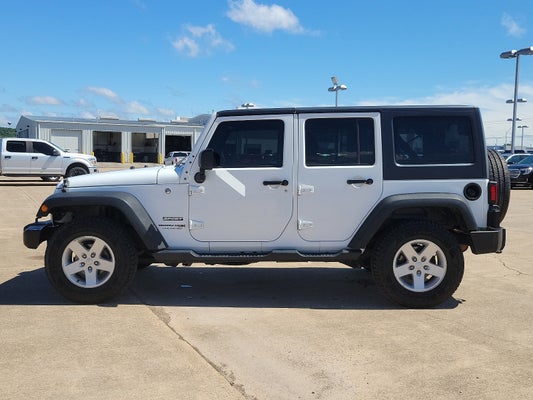 2018 Jeep Wrangler JK Unlimited Sport S in Fort Smith, AR - Harry Robinson Automotive Family