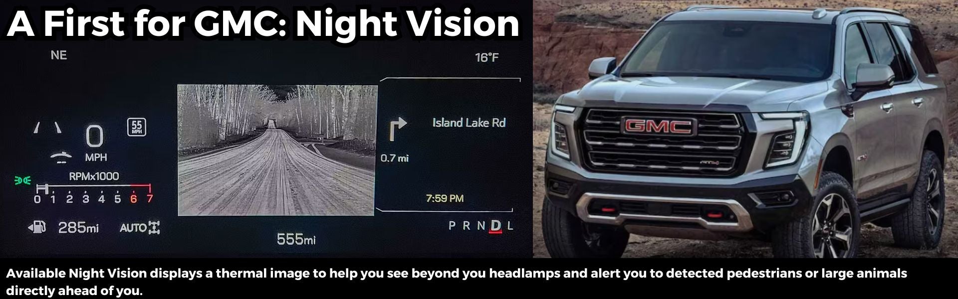 GMC: Night Vision Camera