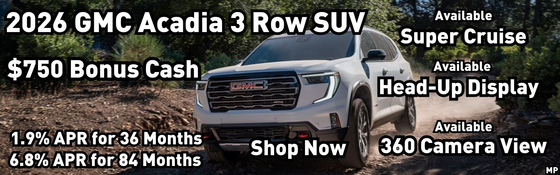 2026 GMC Acadia