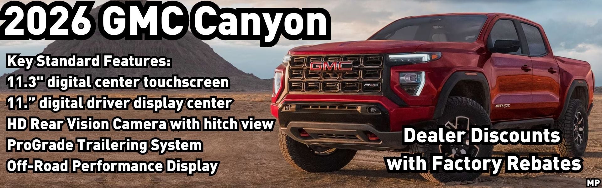 2026 GMC Canyon 