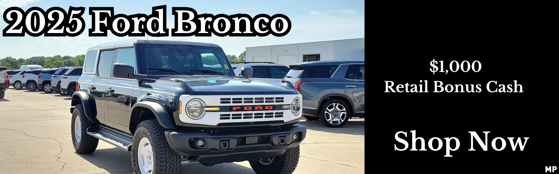 2025 Bronco offer